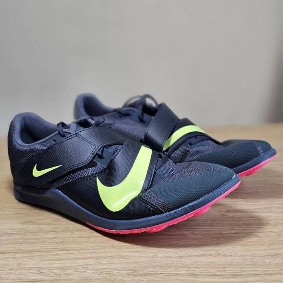 Nike Zoom Rival Jump Track & Field Spikes Shoes Black Volt Women's 9 DR2756-002 - Picture 5 of 16